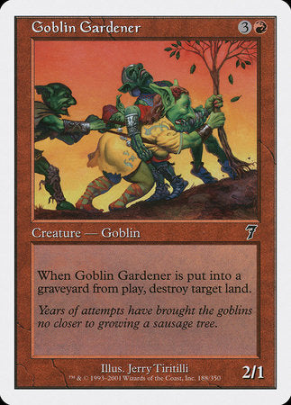 Goblin Gardener [Seventh Edition] | Lots Moore NSW