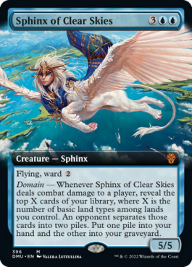 Sphinx of Clear Skies (Extended Art) [Dominaria United] | Lots Moore NSW