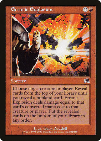 Erratic Explosion [Onslaught] | Lots Moore NSW