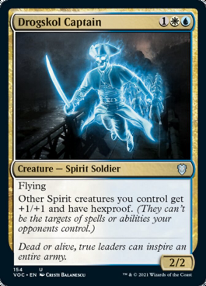 Drogskol Captain [Innistrad: Crimson Vow Commander] | Lots Moore NSW