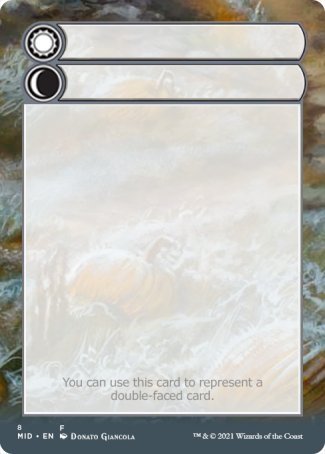 Helper Card (8/9) [Innistrad: Midnight Hunt Tokens] | Lots Moore NSW