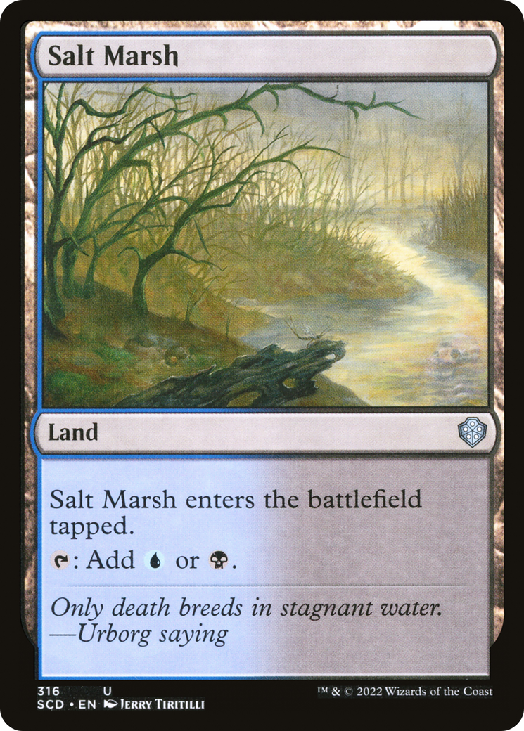 Salt Marsh [Starter Commander Decks] | Lots Moore NSW