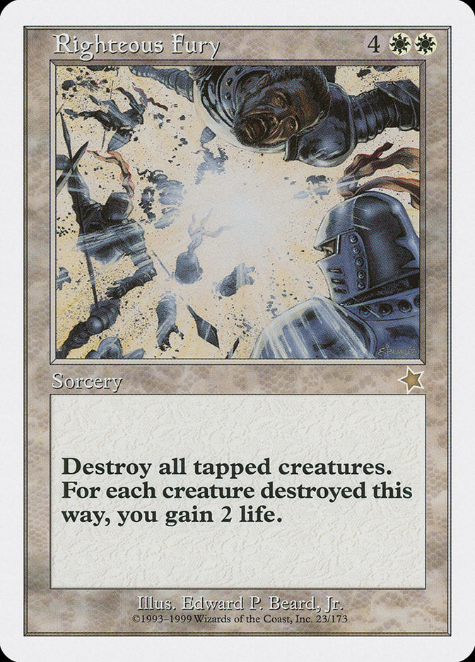 Righteous Fury [Starter 1999] | Lots Moore NSW