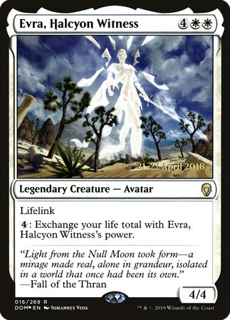 Evra, Halcyon Witness [Dominaria Promos] | Lots Moore NSW