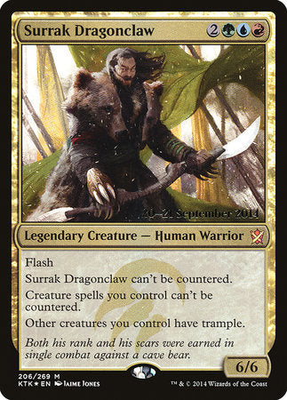 Surrak Dragonclaw [Khans of Tarkir Promos] | Lots Moore NSW