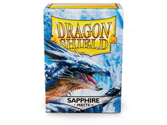 Dragon Shield Matte Sleeve - Sapphire ‘Roiin & Royenna’ 100ct | Lots Moore NSW