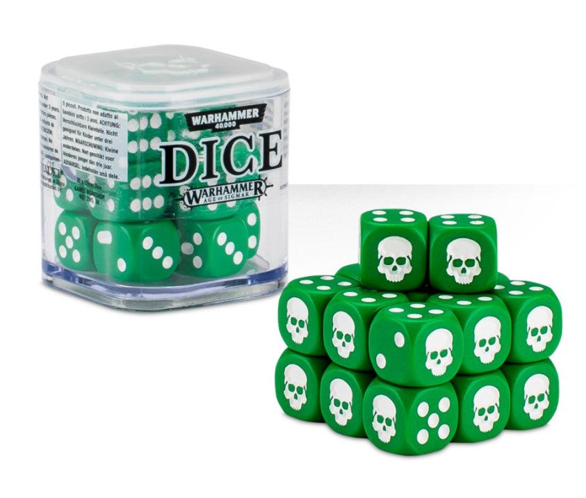Green Games Workshop Dice Cube | Lots Moore NSW