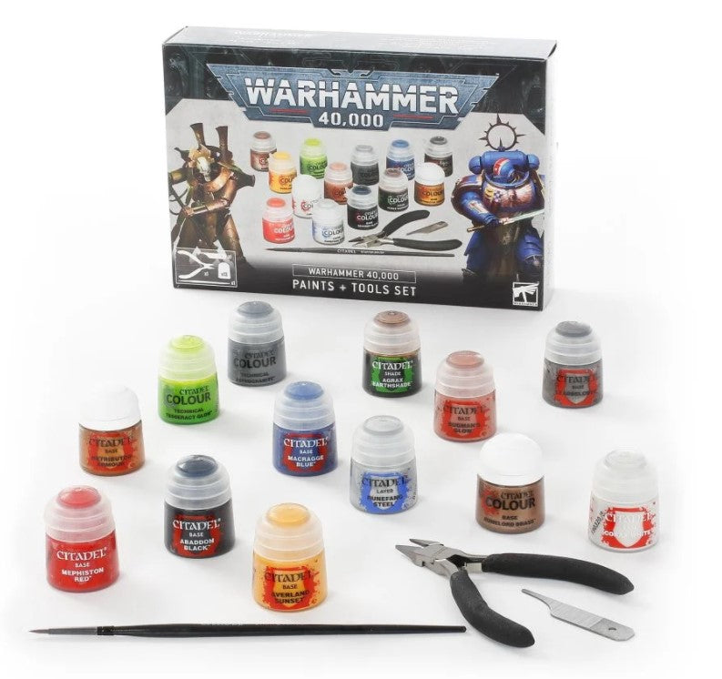 Warhammer 40k Paints + Tool Set 2019 | Lots Moore NSW