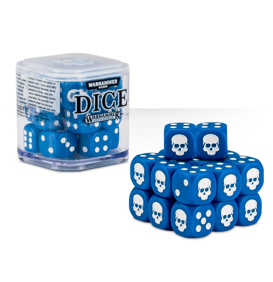 Blue Games Workshop Dice Cube | Lots Moore NSW