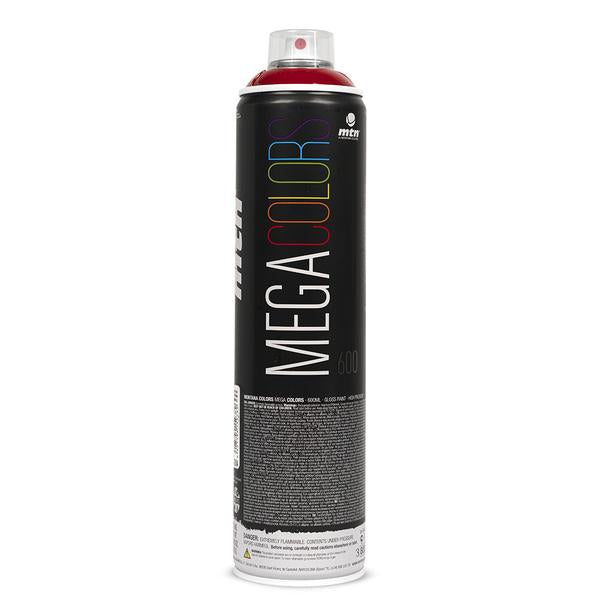 Red Bordeaux MTN Mega Spray Paint - 600ml - RV3004 (NO POST ITEM) | Lots Moore NSW