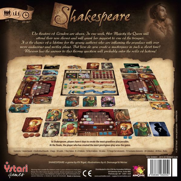 Shakespear board game | Lots Moore NSW