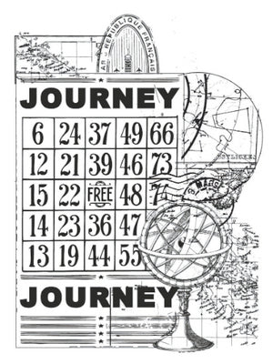 KC Vintage - Journey Clear Stamps | Lots Moore NSW