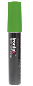 Pump Action 15mm Broad Nib Chalk Marker Green NO POST ITEM | Lots Moore NSW
