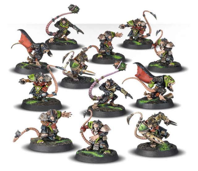 The Skavenblight Scramblers - Skaven Blood Bowl Team | Lots Moore NSW