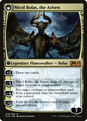 Nicol Bolas, the Ravager // Nicol Bolas, the Arisen [Core Set 2019 Promos] | Lots Moore NSW