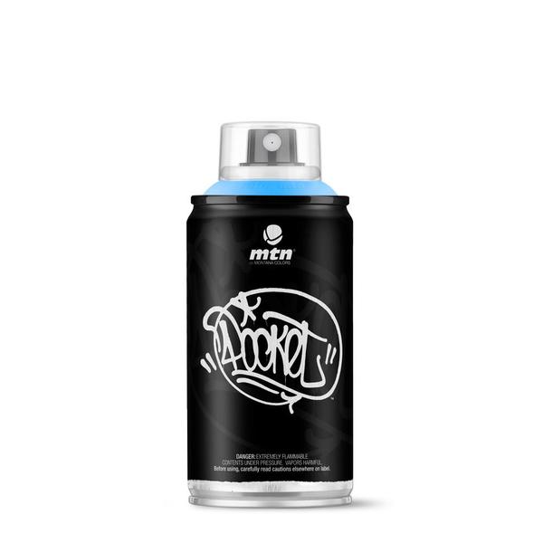Electric Blue MTN Pocket Spray Paint - 150ml - RV30 (NO POST ITEM) | Lots Moore NSW