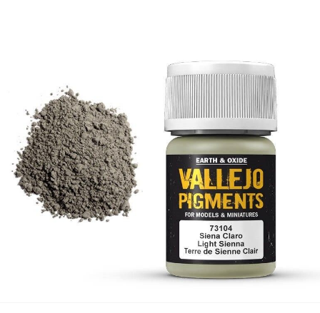 Vallejo Pigments - Light Sienna 30 ml | Lots Moore NSW