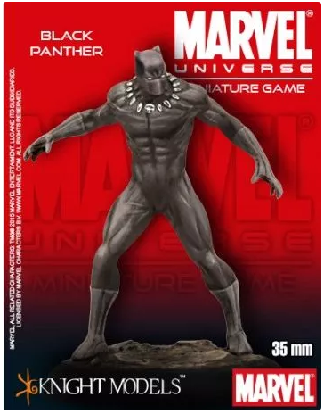 Black Panther metal Marvel miniature | Lots Moore NSW