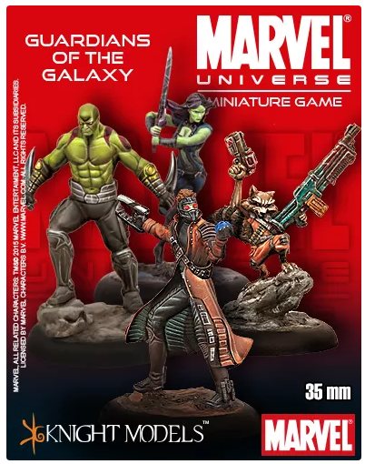 Guardians of the Galaxy metal Marvel miniature | Lots Moore NSW