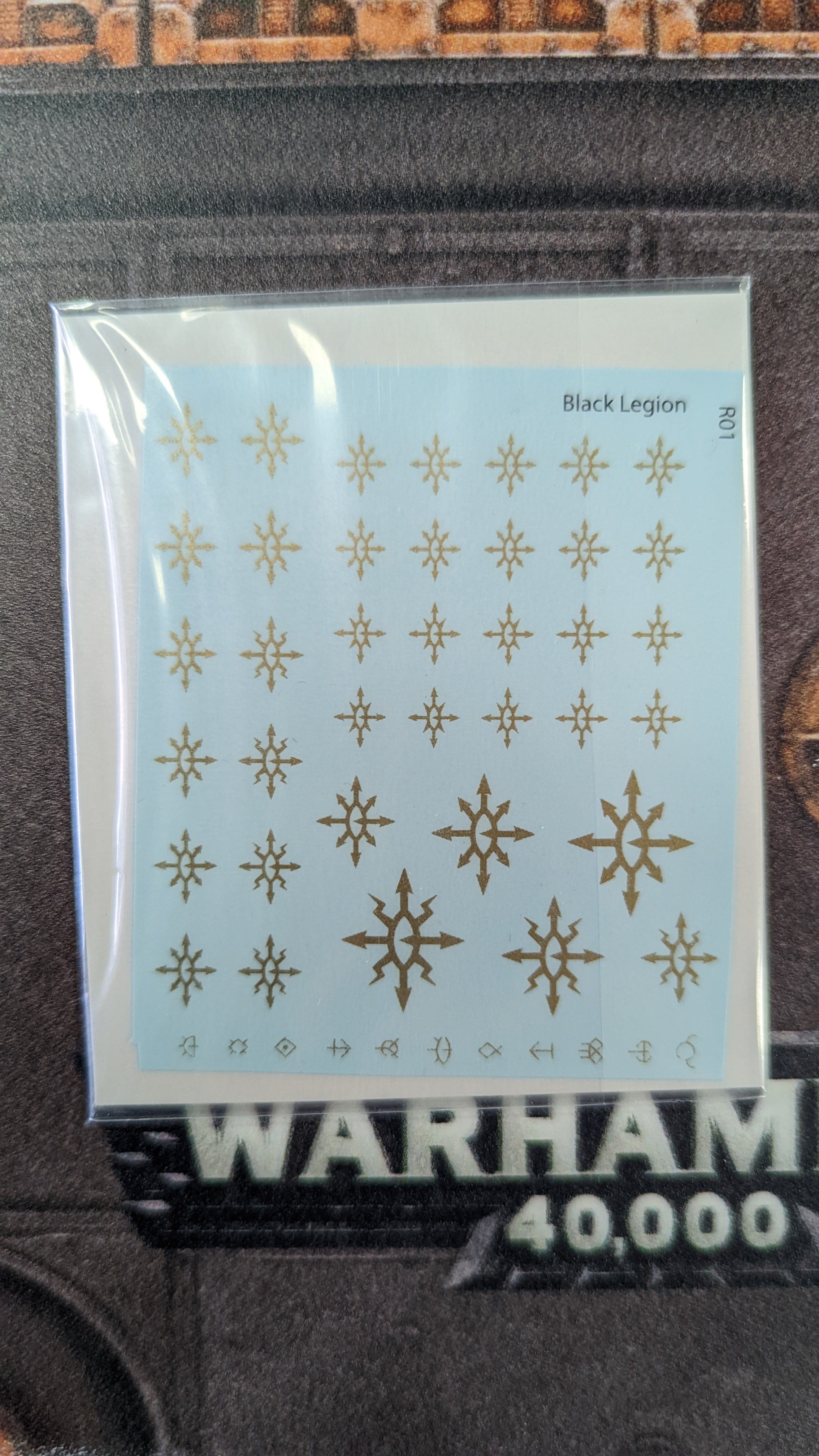 NOS Black Legion Transfers | Lots Moore NSW