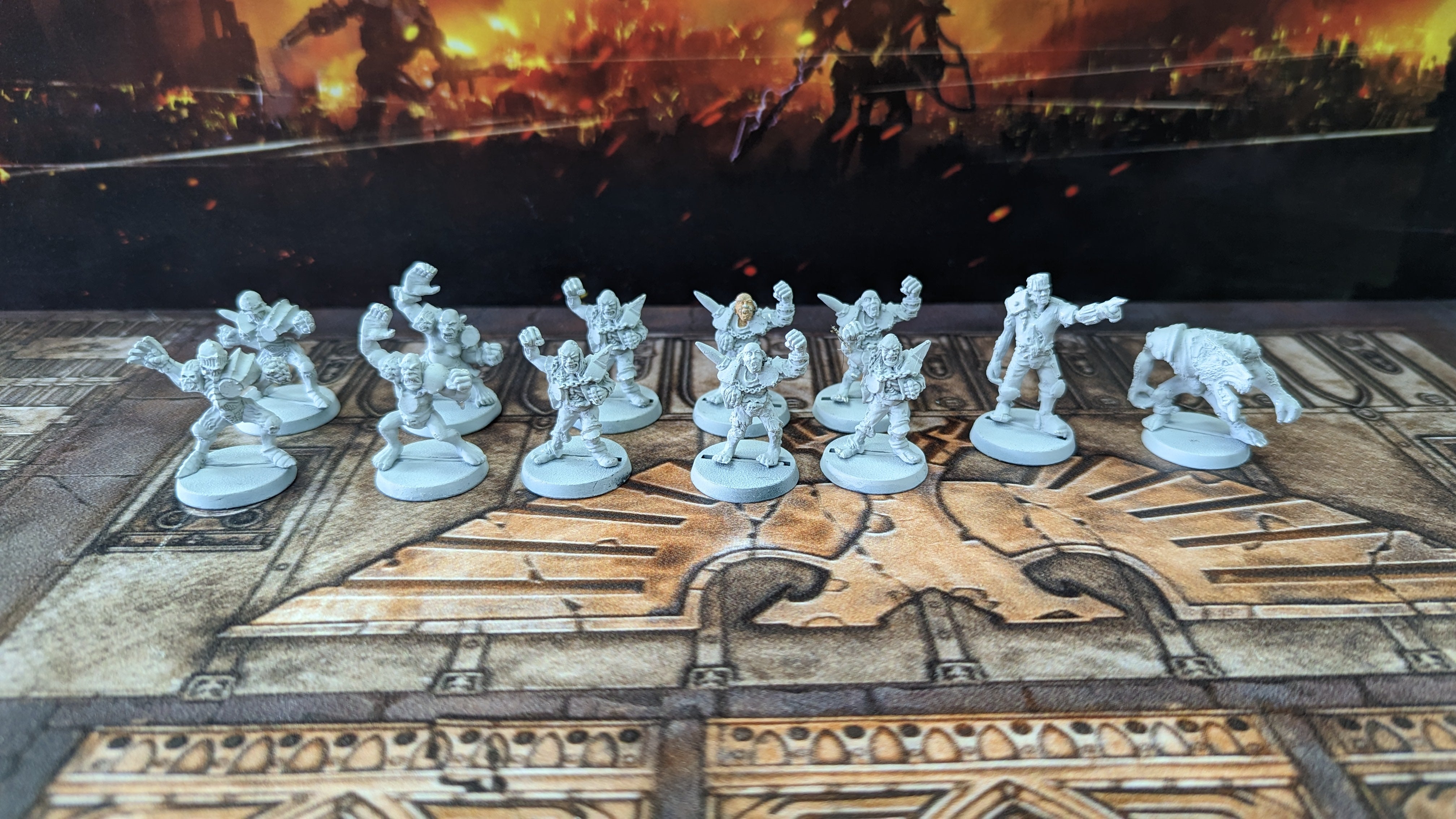 As Traded - Blood Bowl OOP Metal Necromantic Horror team | Lots Moore NSW