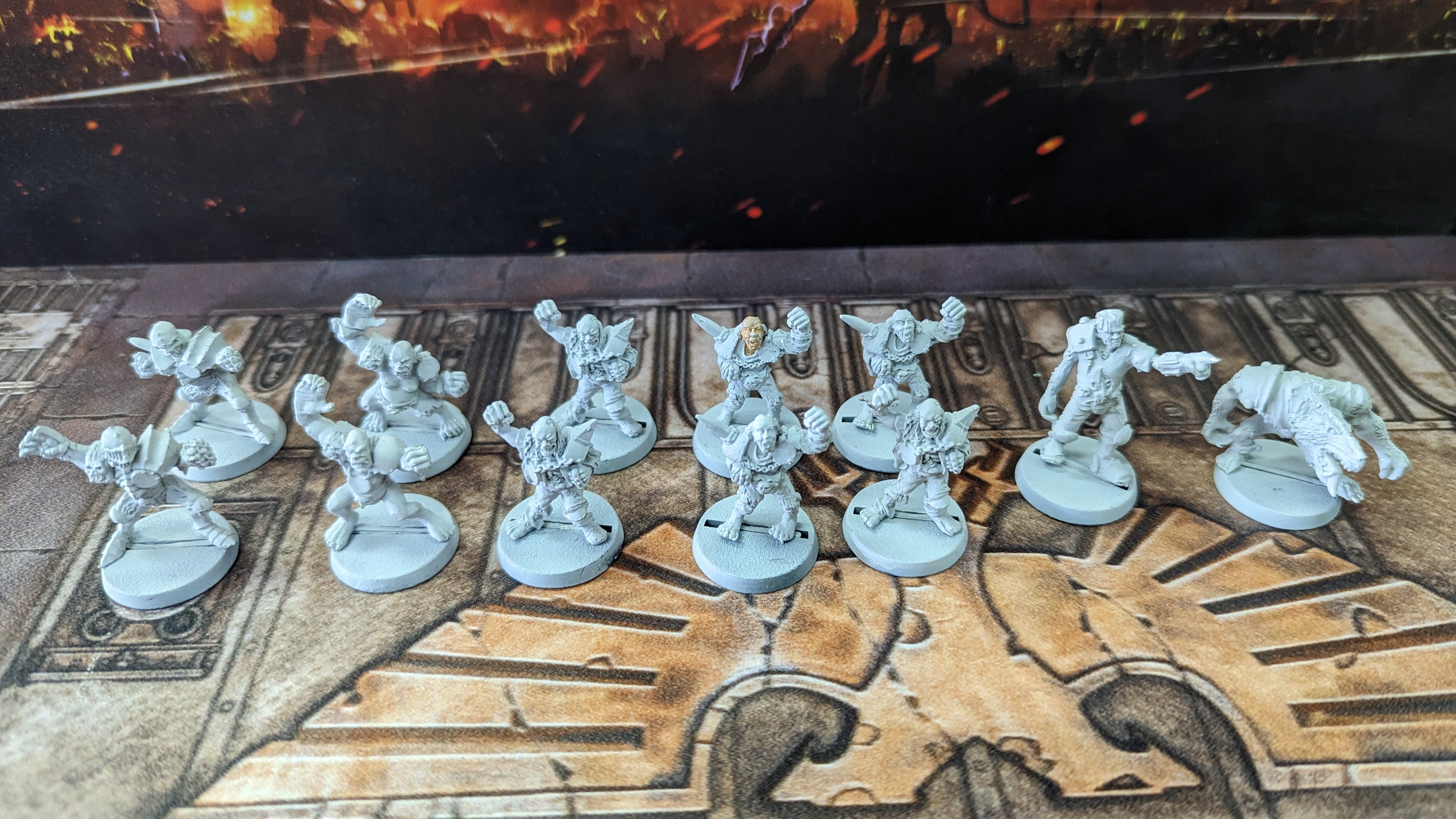 As Traded - Blood Bowl OOP Metal Necromantic Horror team | Lots Moore NSW