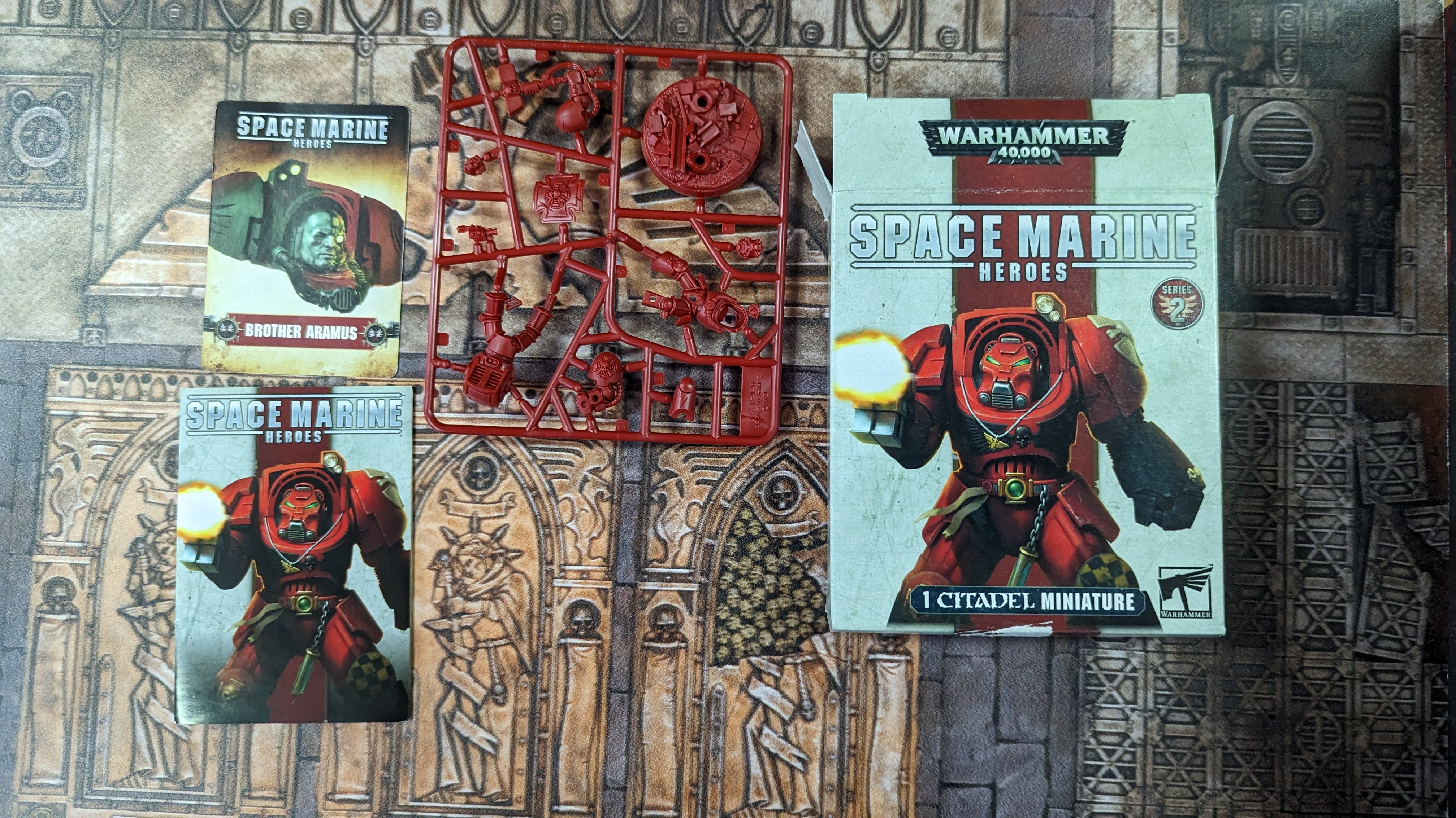 Copy of Copy of As Traded - Blood Angels Terminator Heroes BROTHER ARAMUS | Lots Moore NSW
