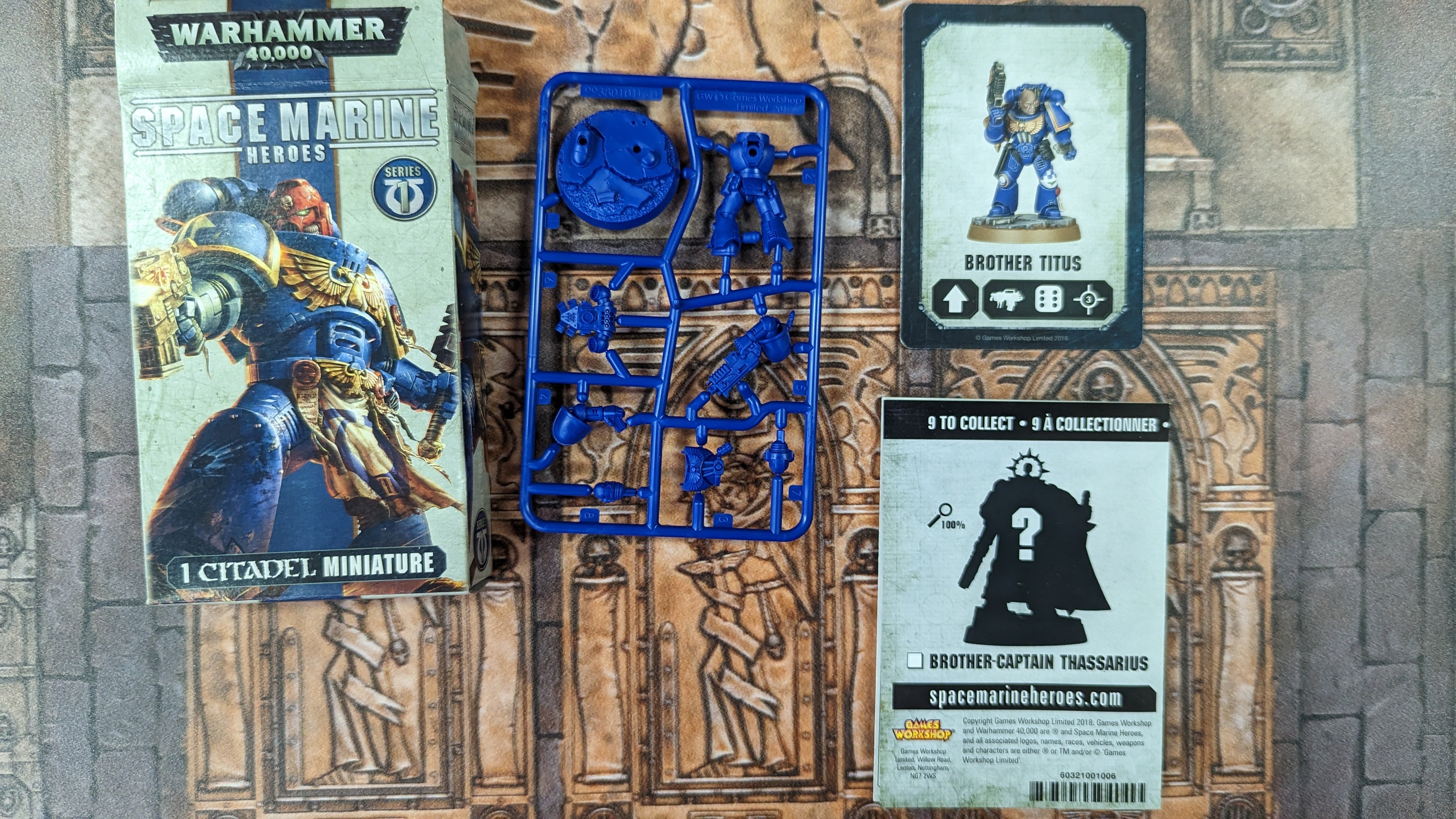 As Traded -Ultramarines Heroes BROTHER TITUS | Lots Moore NSW