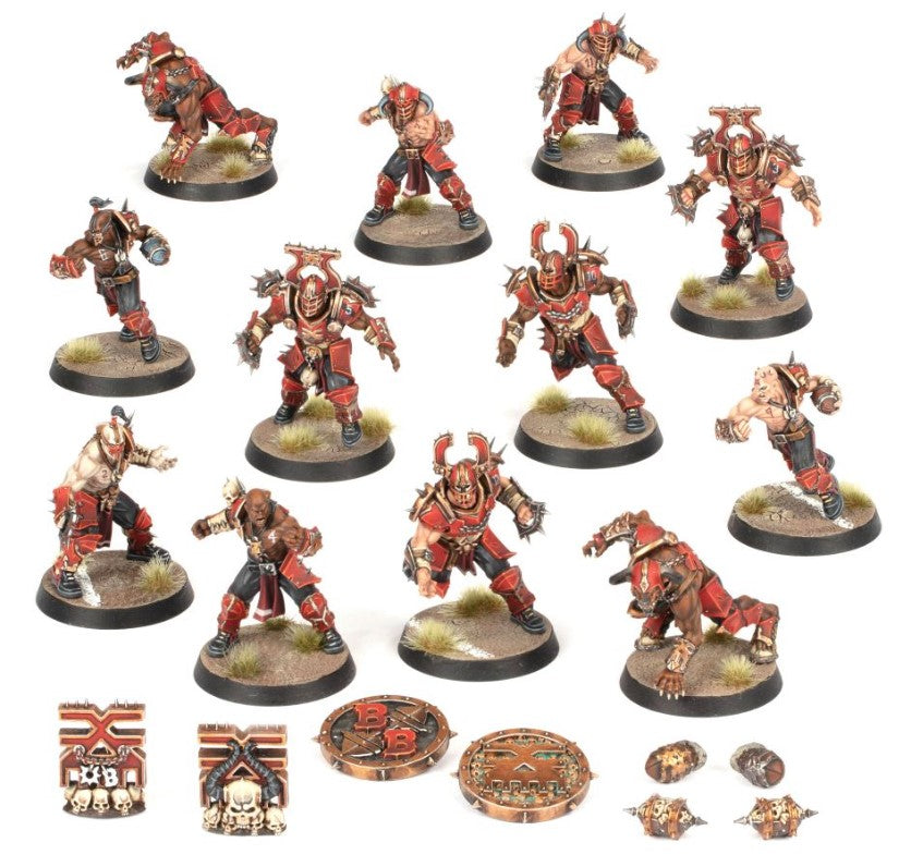 Khorne Blood Bowl Team - Skull-tribe Slaughterers | Lots Moore NSW