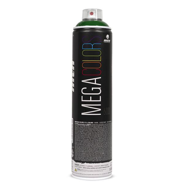 Green Lutecia MTN Mega Spray Paint - 600ml - RV5 (NO POST ITEM) | Lots Moore NSW