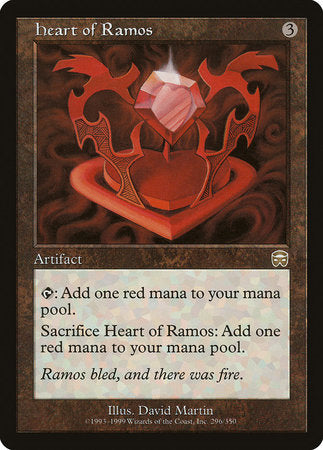 Heart of Ramos [Mercadian Masques] | Lots Moore NSW