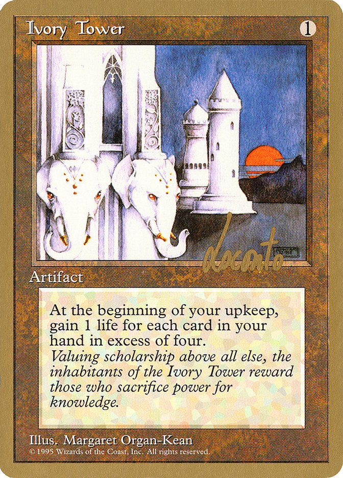 Ivory Tower (Michael Loconto) [Pro Tour Collector Set] | Lots Moore NSW