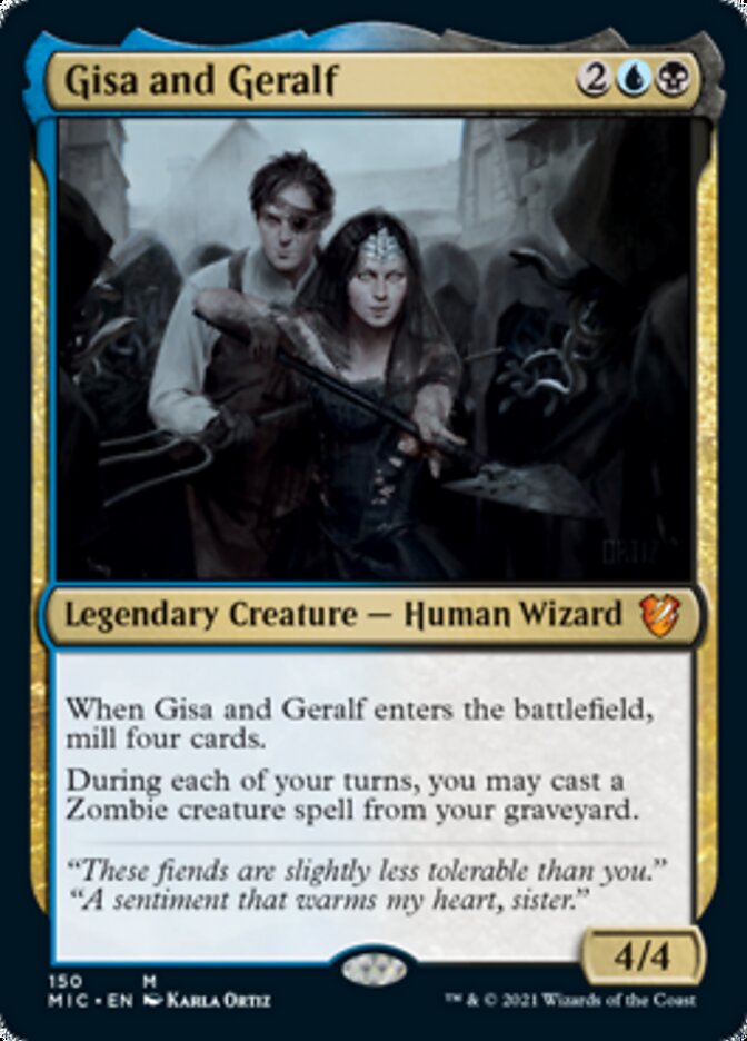 Gisa and Geralf [Innistrad: Midnight Hunt Commander] | Lots Moore NSW