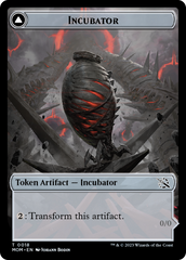 Incubator // Phyrexian (18) Double-Sided Token [March of the Machine Tokens] | Lots Moore NSW
