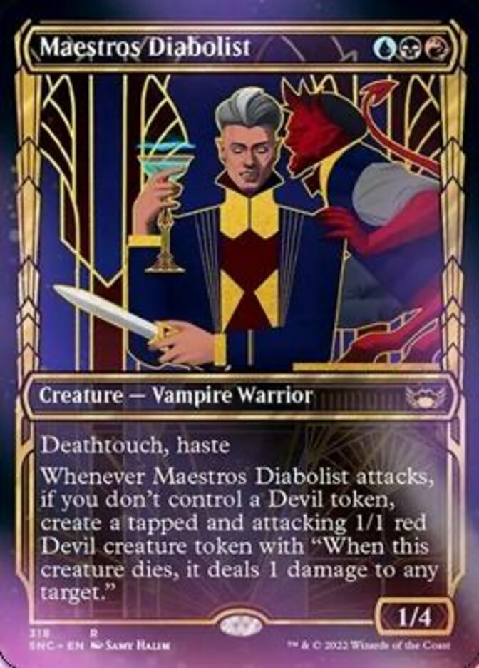 Maestros Diabolist (Showcase Golden Age) [Streets of New Capenna] | Lots Moore NSW