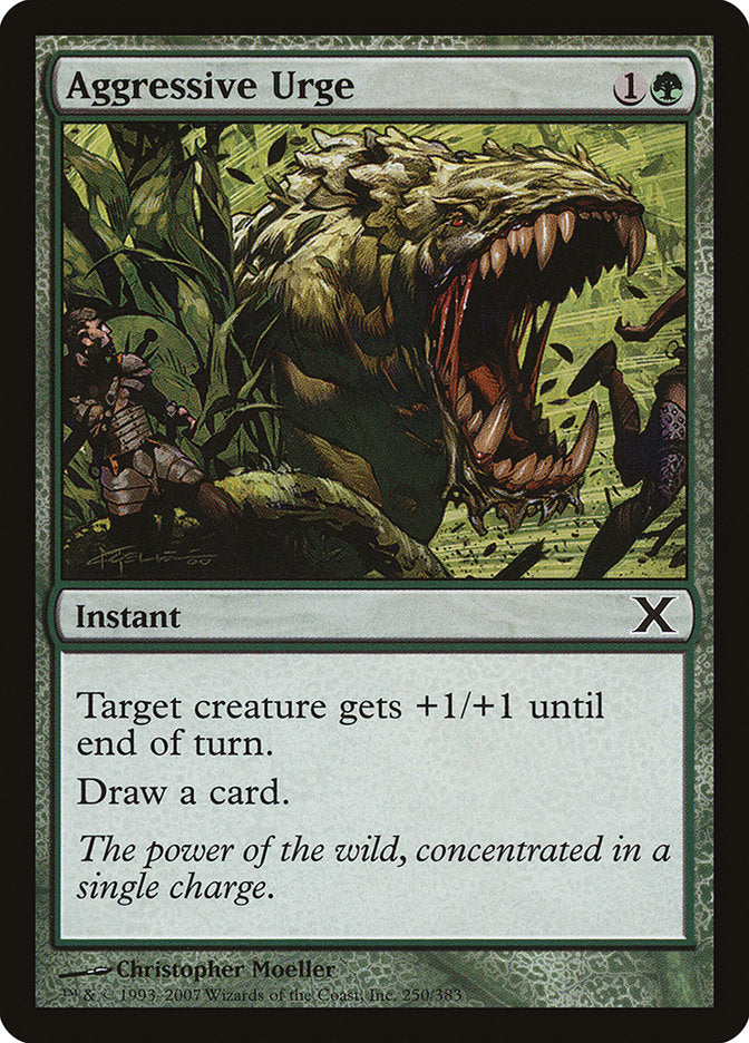 Aggressive Urge [Tenth Edition] | Lots Moore NSW