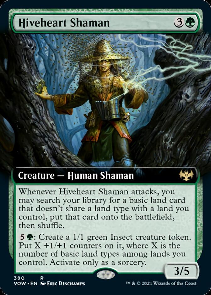 Hiveheart Shaman (Extended) [Innistrad: Crimson Vow] | Lots Moore NSW