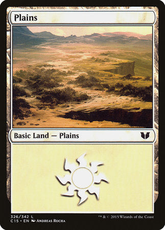 Plains (326) [Commander 2015] | Lots Moore NSW