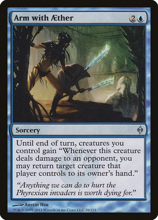 Arm with Aether [New Phyrexia] | Lots Moore NSW