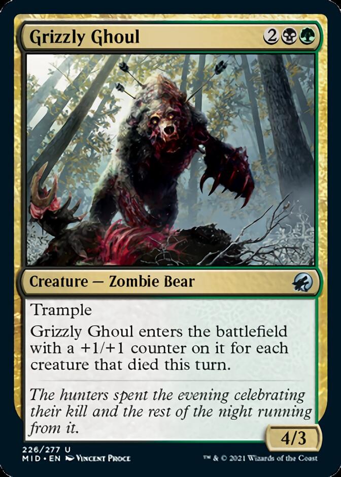 Grizzly Ghoul [Innistrad: Midnight Hunt] | Lots Moore NSW