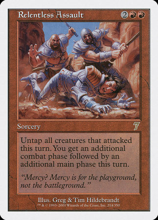 Relentless Assault [Seventh Edition] | Lots Moore NSW