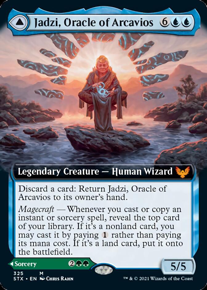 Jadzi, Oracle of Arcavios // Journey to the Oracle (Extended) [Strixhaven: School of Mages] | Lots Moore NSW