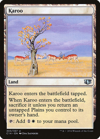 Karoo [Commander 2014] | Lots Moore NSW