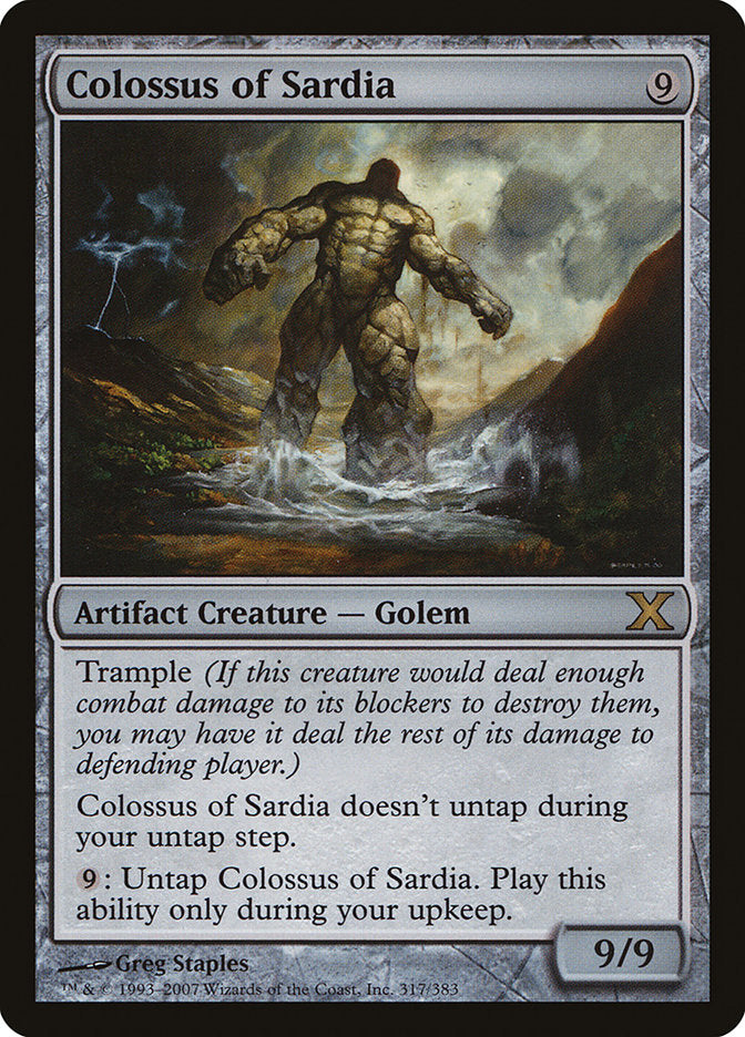 Colossus of Sardia [Tenth Edition] | Lots Moore NSW