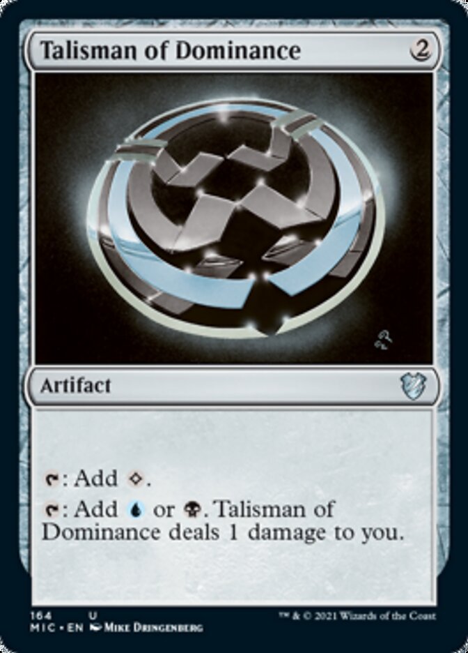 Talisman of Dominance [Innistrad: Midnight Hunt Commander] | Lots Moore NSW