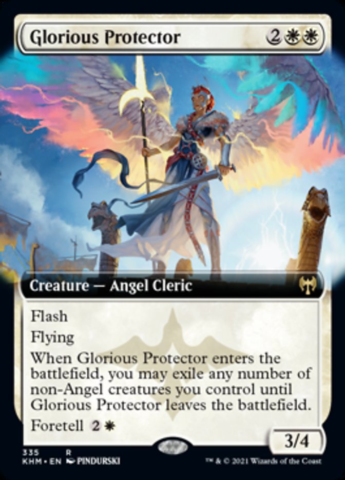 Glorious Protector (Extended Art) [Kaldheim] | Lots Moore NSW