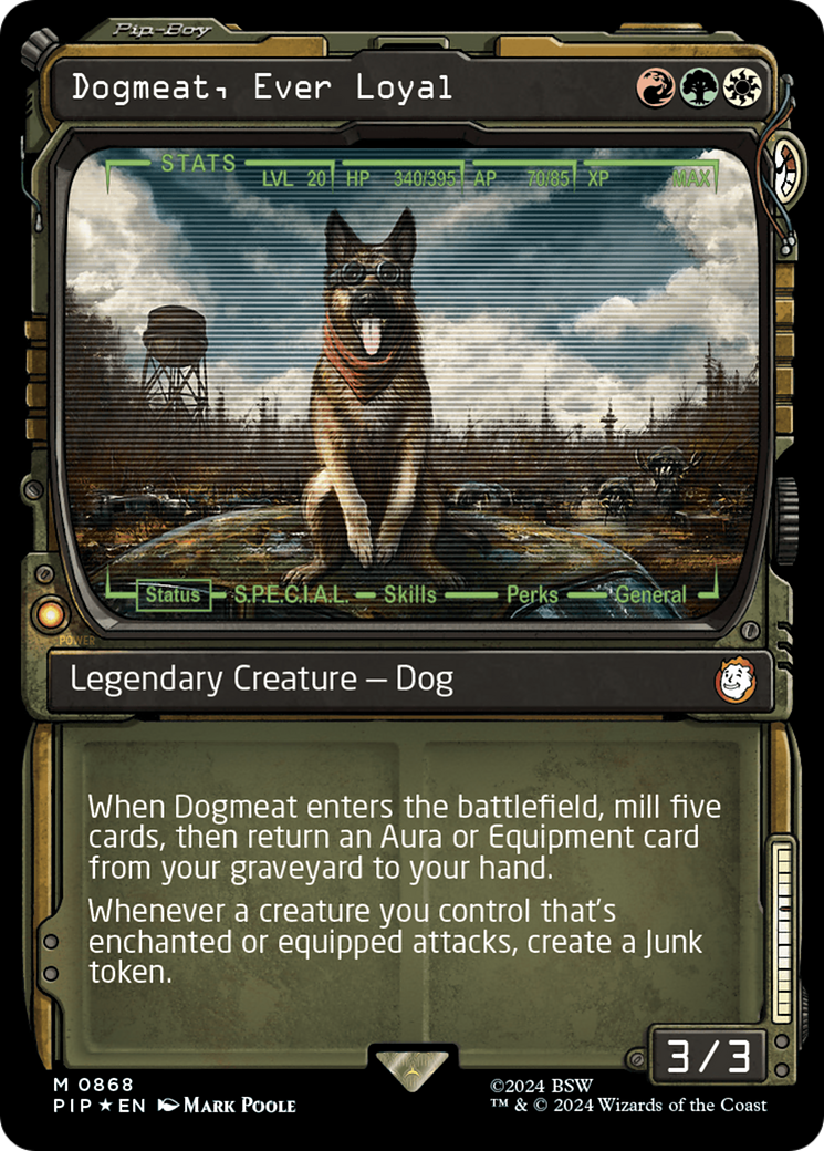 Dogmeat, Ever Loyal (Showcase) (Surge Foil) [Fallout] | Lots Moore NSW
