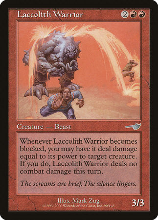 Laccolith Warrior [Nemesis] | Lots Moore NSW