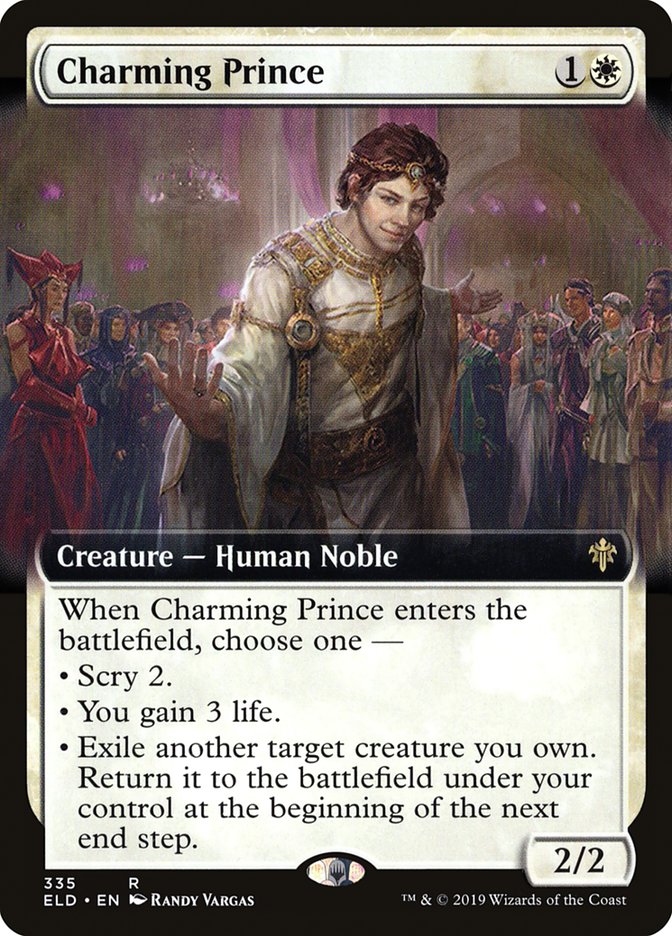 Charming Prince (Extended Art) [Throne of Eldraine] | Lots Moore NSW