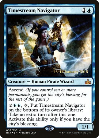 Timestream Navigator [Rivals of Ixalan Promos] | Lots Moore NSW